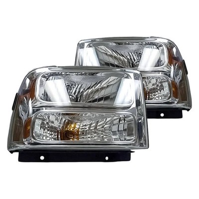 Headlight Set For Ford Excursion 2005 LH OR RH Front Factory Halogen 114-00901BR