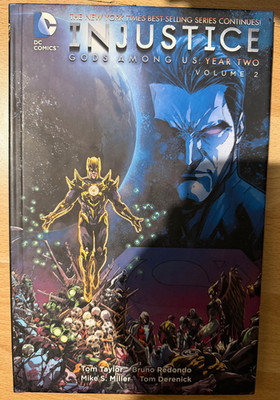 Injustice Gods Among us Year Two 2 Hardback Graphic Novel DC Comics Taylor