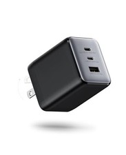 100W GaN USB C Charger Block, 3-Port Foldable PPS Power Adapter, USB Wall