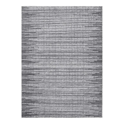 Uttermost Salida 72x108" Modern Style Wool Rug in Gray and Ivory - Picture 1 of 4