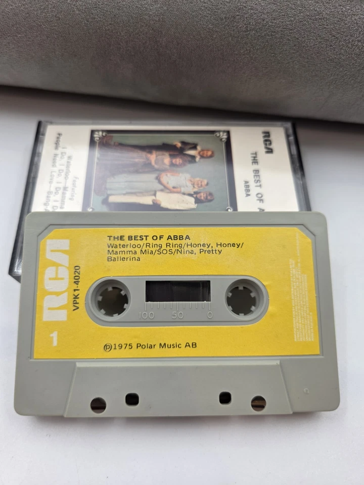 Tape Cassette - ABBA : The Best Of ABBA - Mamma Mia, Waterloo, Honey Honey - Image 4 of 4