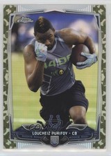 2014 Topps Chrome STS Camo Refractor 235/499 Loucheiz Purifoy #137 9b4