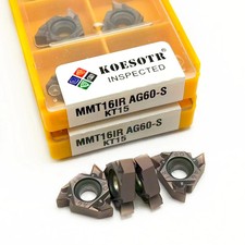 Carbide Thread Insert MMT16ER MMT16IR AG60-S KT15 KT6020 CNC Lathe Turning 10PCS