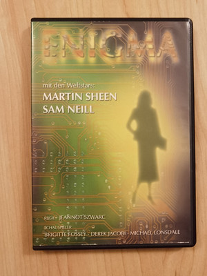 DVD ''ENIGMA'' mit Martin Sheen Sam Neill gebraucht Zustand sehr gut 2002
