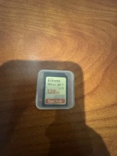 SanDisk Extreme 128GB SDXC 90MB/s U3 V30 Class 10 Camera Memory Card Pre Owned