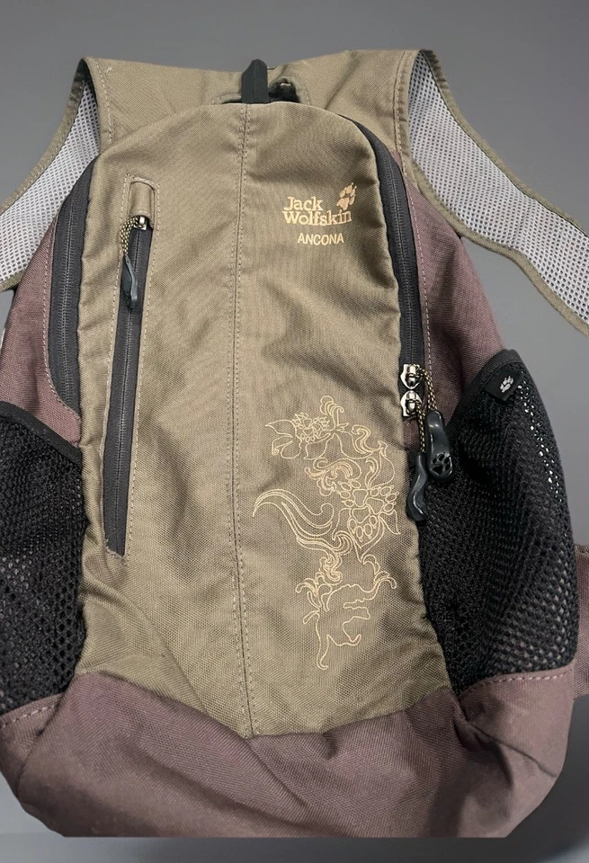 Mochila feminina Jack Wolfskin Ancona aconchegante mochila Siltstone - Imagem 2 de 4