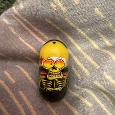  187 Skeleton Pirate Mighty Beanz Moose Collectible Toy