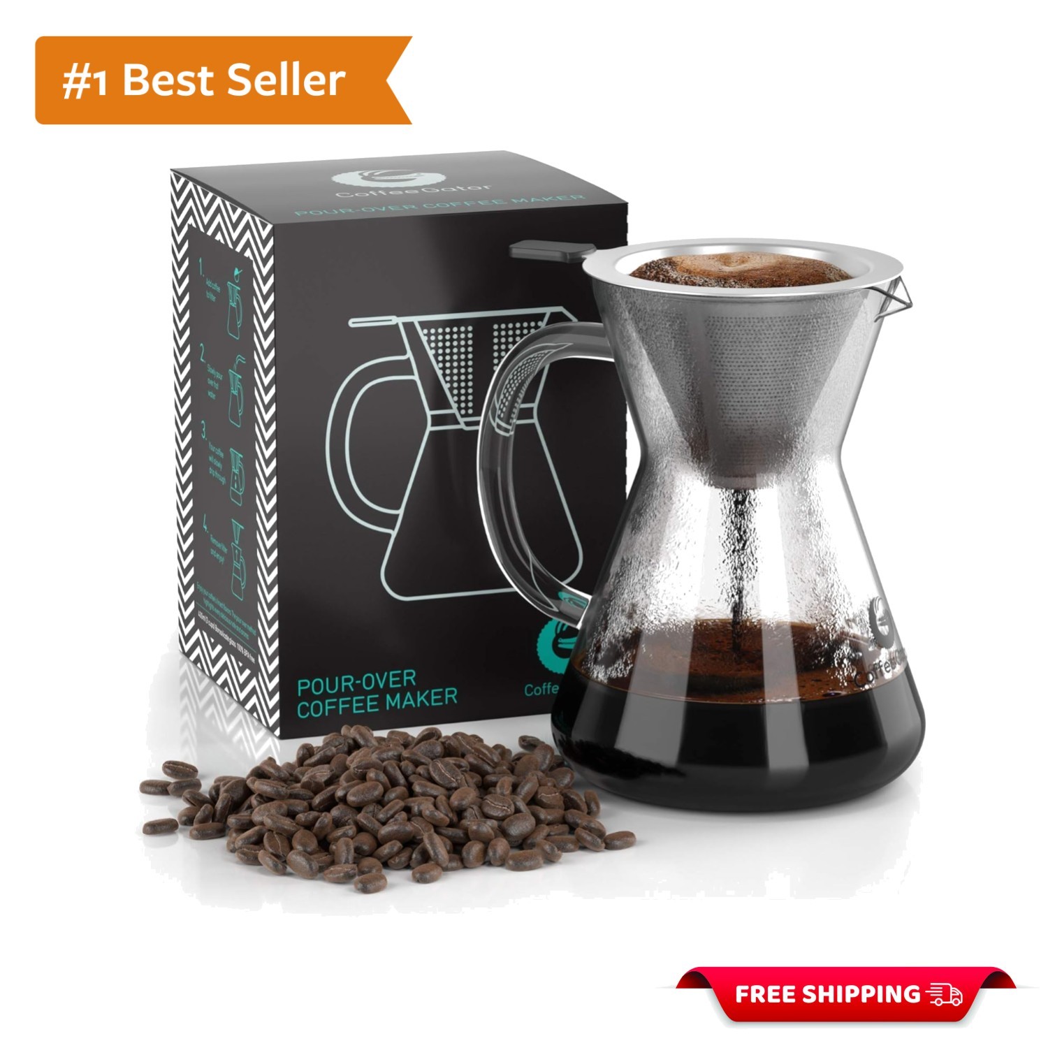 : Heat-resistant Glass & Eco-friendly Filter