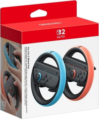 Accessoires Nintendo Switch 2 | Joy-Con 2 Roues (Set De Deux) Paire De Volants - Photo 1/4