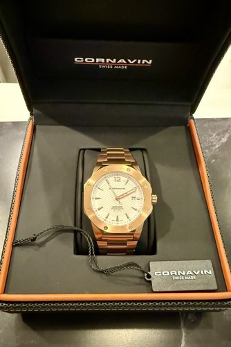 Cornavin Downtown 3-H Rose Gold Watch, LIMITED EDlTION, Comes With 2 FREE STRAPS - Picture 6 of 10