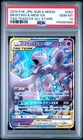 2019 POKEMON JAPANESE SUN & MOON TAG TEAM GX ALL STARS MEWTWO & MEW GX PSA 10