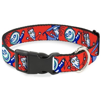 Disney Pet Collar, Dog Collar Plastic Buckle, The Nightmare Before C (US IMPORT)