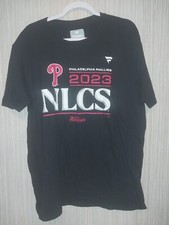 Fanatics philadelphia phillies 2023 NLCS Black T Shirt Xl Used
