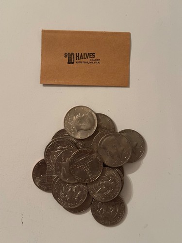 2 Lots - Kennedy Half Dollar $10 Rolls (20 coins), Circulated 1972-1979, mixed - Picture 2 of 3