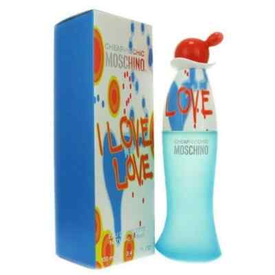 I Love Love Moschino Women 3.4 oz 100 ml Eau De Toilette Spray Nib