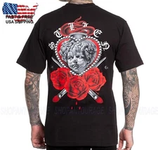 Sullen Art Collective Baby Face Standard Fit SCM6944 Short Sleeve Men`s T-shirt