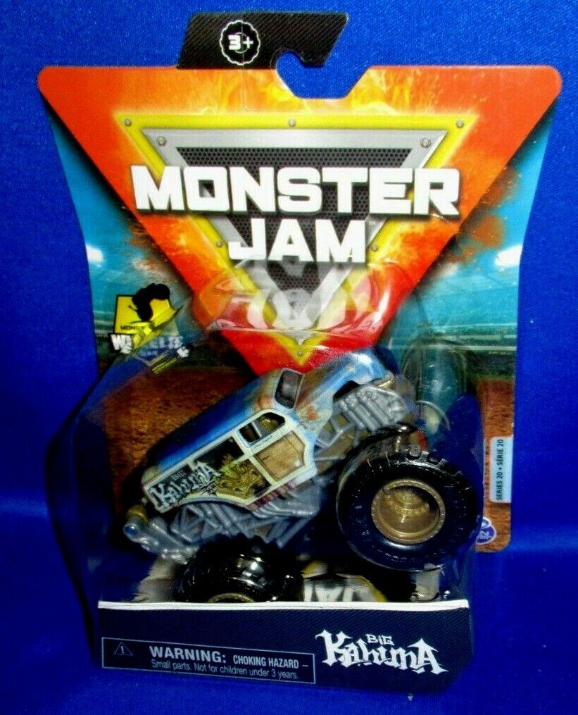 Monster Jam Wheelie Bar 1:64 Die-Cast Monster Truck - Big Kahuna