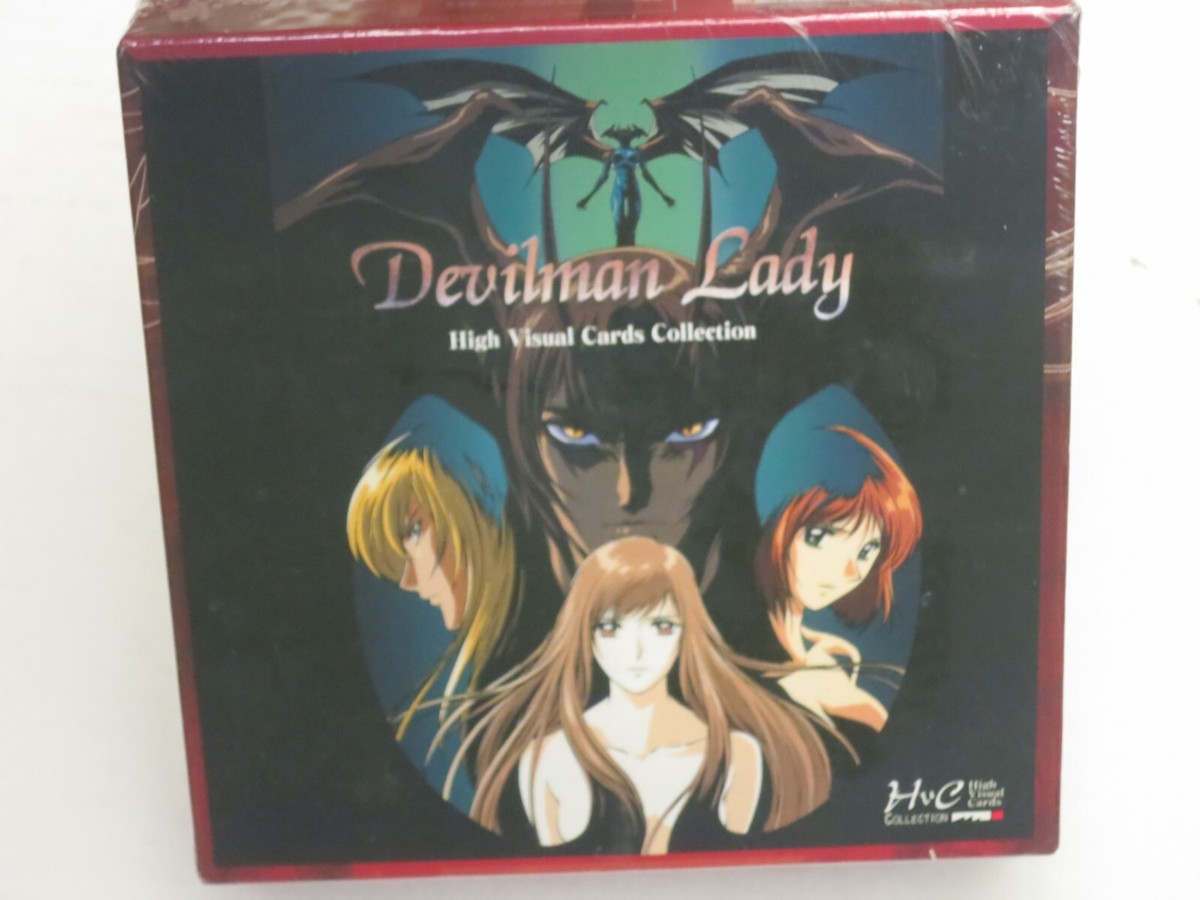 Devilman Lady トレーディングカード 　BOX Devilman Lady High Visual Card Collection Sealed Box BRAND NEW