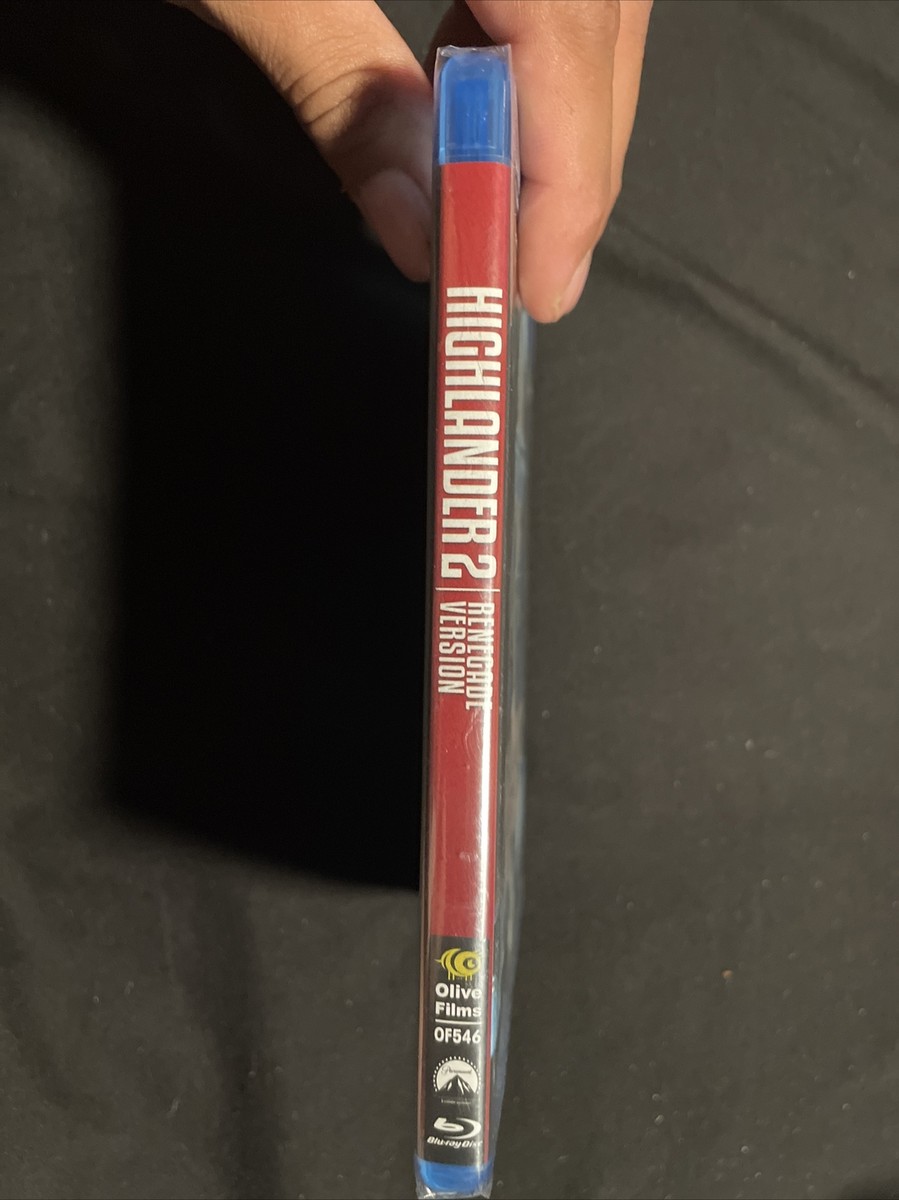 Highlander 2: The Quickening (Blu-ray Disc, 2013, Renegade Version