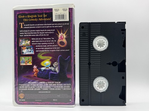 Tom and Jerry - The Magic Ring (VHS, 2001, Clamshell) TESTED & WORKING - Picture 2 of 4