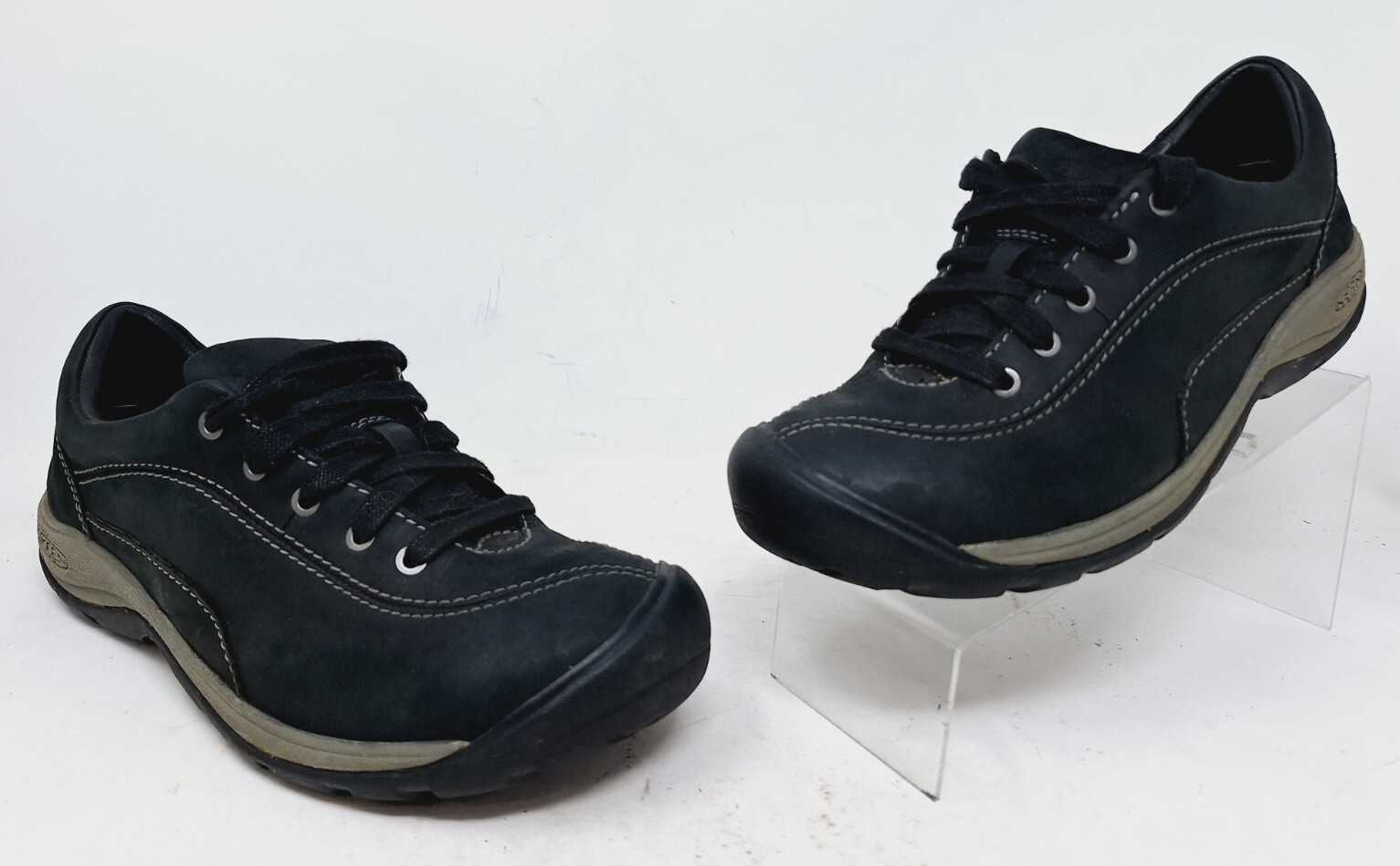 Scarpe da trekking Keen donna Presidio II taglia 8 5 nere impermeabili da passeggio 1018314