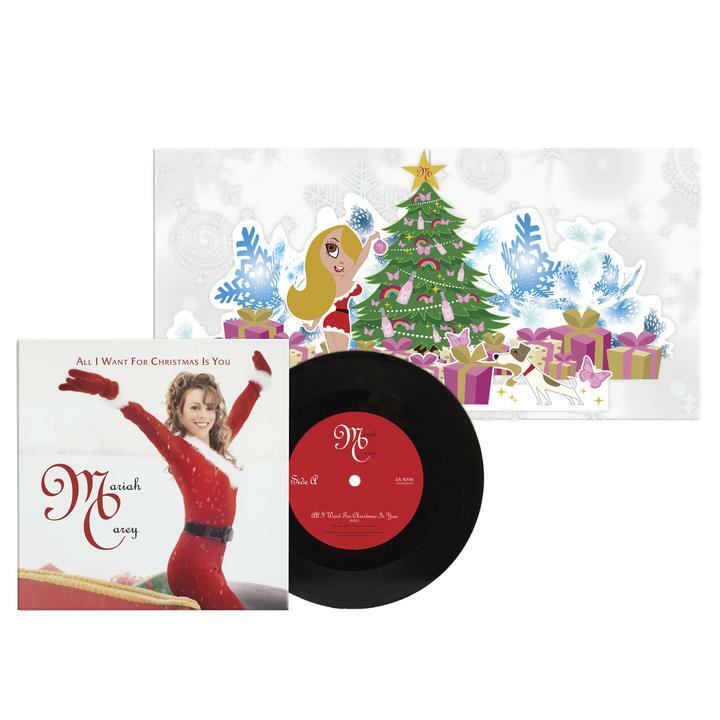 MARIAH CAREY ALL I WANT FOR CHRISTMAS YOU LIMITED ED POPUP VINYL 7