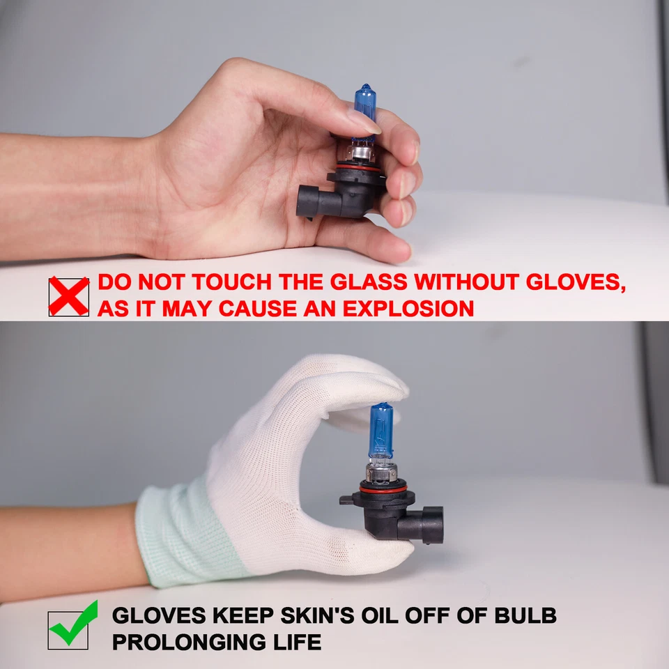 Faro de haz alto bajo blanco cálido 9012 para Chevrolet Volt 2011-2015 Galss 4200K Foto 2 de 4