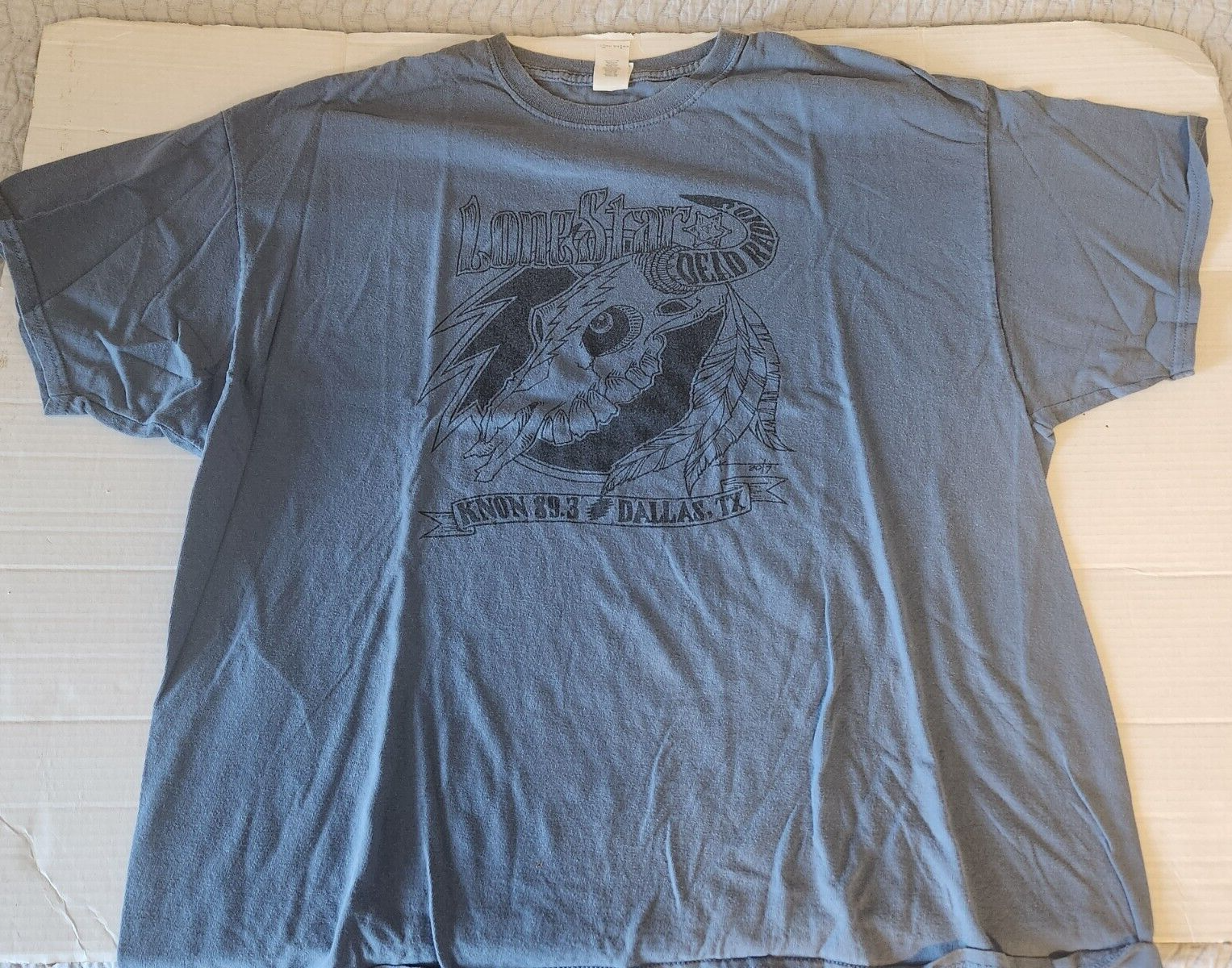 Lone Star Dead / Grateful Dead - Gildan 2XL Tee - Steer Skull - Great Condition
