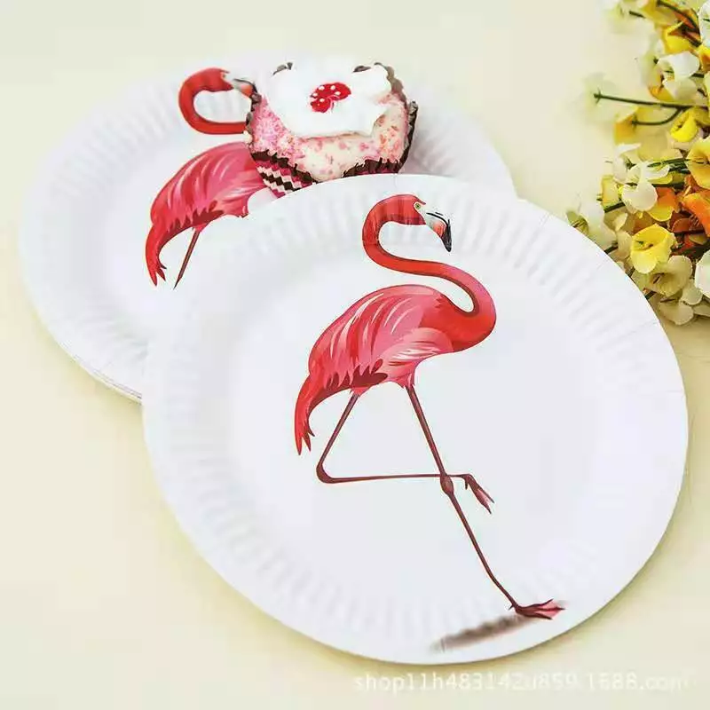 Flamingo clearance dinner plates