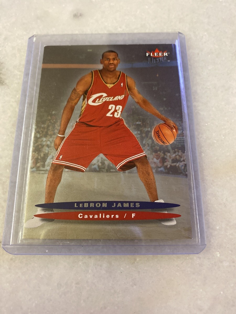 lebron james fleer ultra rookie