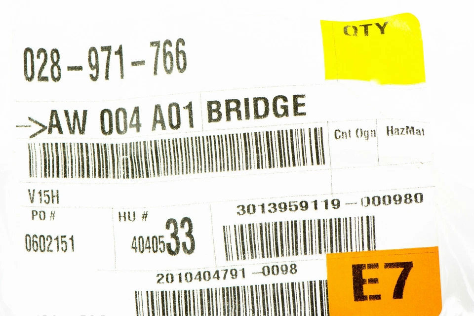 Arnés puente bujía incandescente VW Volkswagen 028971766 Beetle Golf Jetta Passat OEM Foto 3 de 4