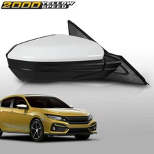 Passenger Right Side Mirror Assembly Fit For 2016-2021 Honda Civic Coupe Sedan 