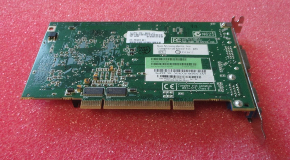 Sun X7296A Radeon 7000 64MB Dual Display Video Graphics Card 375-3290-01 - Image 3 of 4