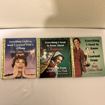 Lot Of 3 Everything I Need to Know I Learned from a Little Golden Book