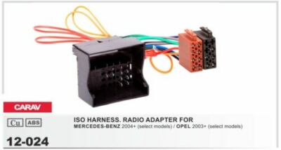 Façade Autoradio CARAV 11-010-24-7 1-DIN Mercedes C-Klasse CLK G Viano Vito