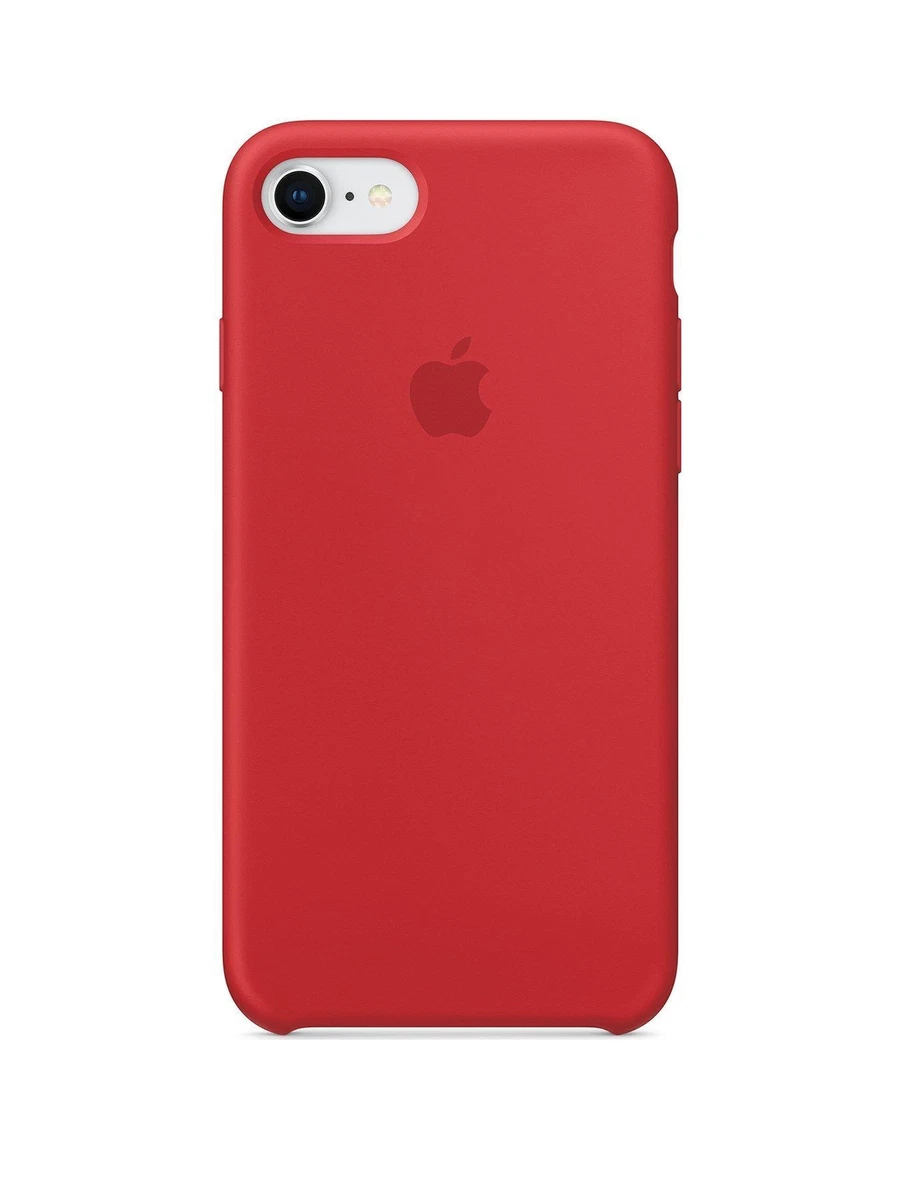 Genuine Apple iPhone 7 8 SE 2nd 3rd Gen Silicone Case PRODUCT RED