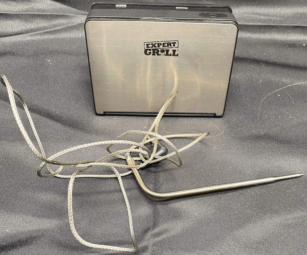 Expert Grill Deluxe Digital BBQ Grilling Meat Thermometer Probe eBay