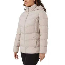 32 Degrees Womens Wide Channel Puffer Jacket | I21