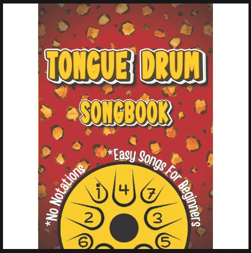 Tongue drum sale songbook for beginner