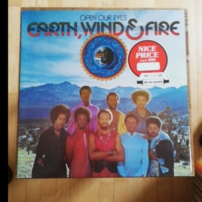 Earth, Wind & Fire - Open Our Eyes LP (VG+/VG+) .