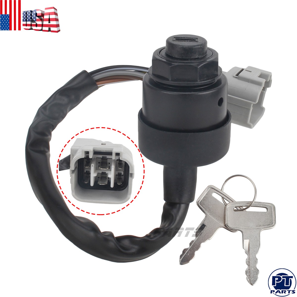 For Kawasaki Teryx4 & Teryx 750 / 800 Ignition Switch w/ 2