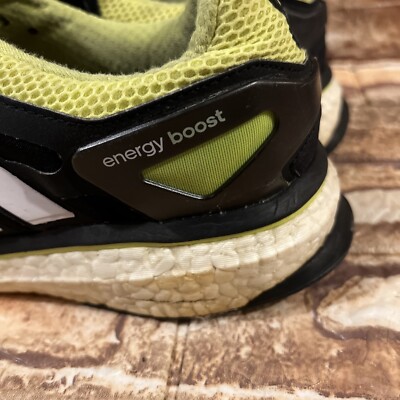 Adidas Energy Boost Running Shoes(Q34010)Preowned Men ’s Sz 12 ElectricVoltGreen Adidas Energy Boost running/jogging shoes Q34010 Men main image 4
