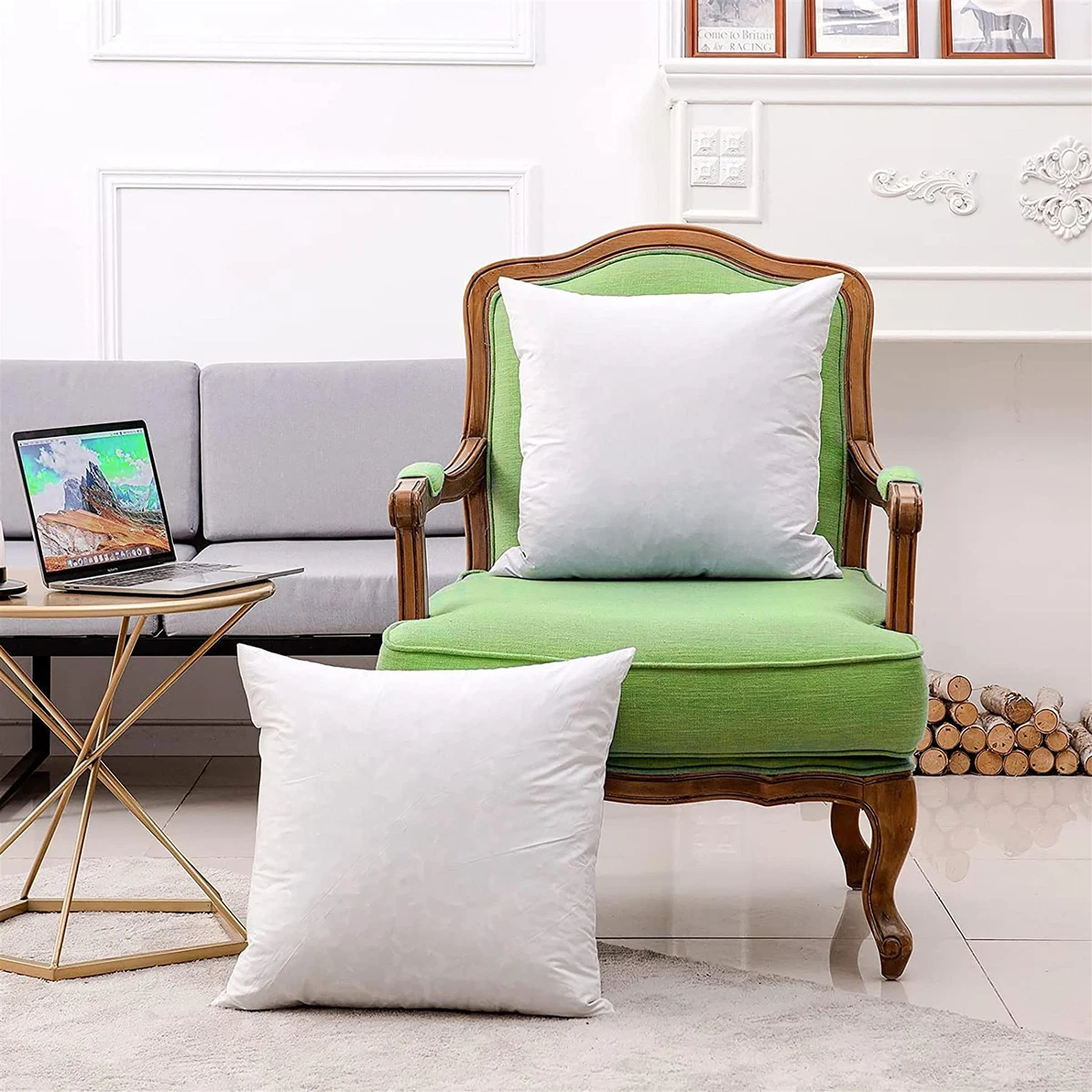 Duck Feather Cushion Insert Bed Sofa Cushion with Duck Feather Down Filling