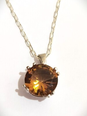 Turkish Diaspore (Sultanit) Color Change Pendant 925K  Silver  Handmade