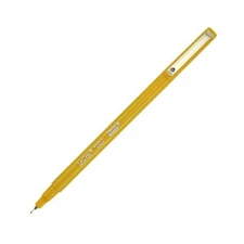 Marvy Uchida LePen Retro Plastic X-Fine Tip Mustard Yellow Lot/4 Office School