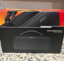 Bose SoundLink Max Portable Bluetooth Speaker Black - Brand New Sealed