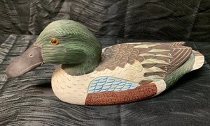Northwest Artisan Guild Carved Wood Duck Decoy Hand 