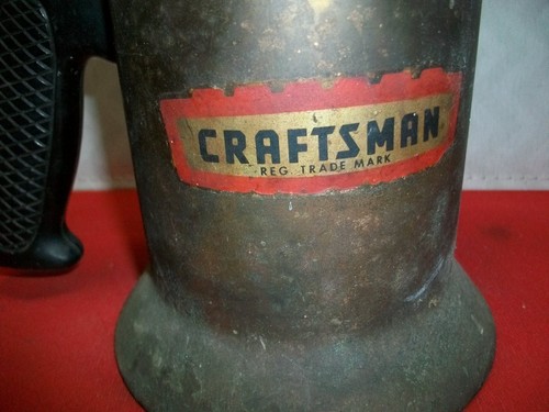 VINTAGE CRAFTSMAN PLUMBER'S STEAM FITTING/SOLDERING BLOW TORCH-BRASS & STEEL - Picture 4 of 5