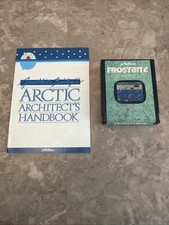 Frostbite (Atari 2600, 1983) Activision Cartridge & Manual Only Cleaned Tested