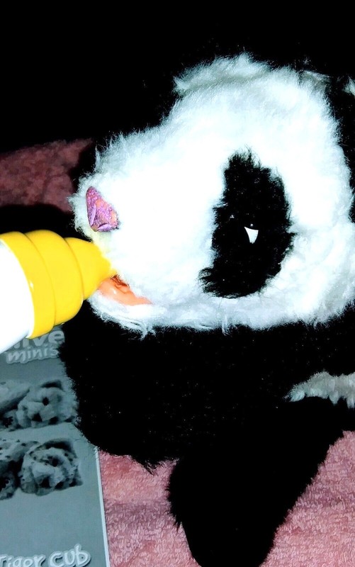 WowWee Mini Panda Bear Cub Alive Mini Interactive Toy (Item #9109)